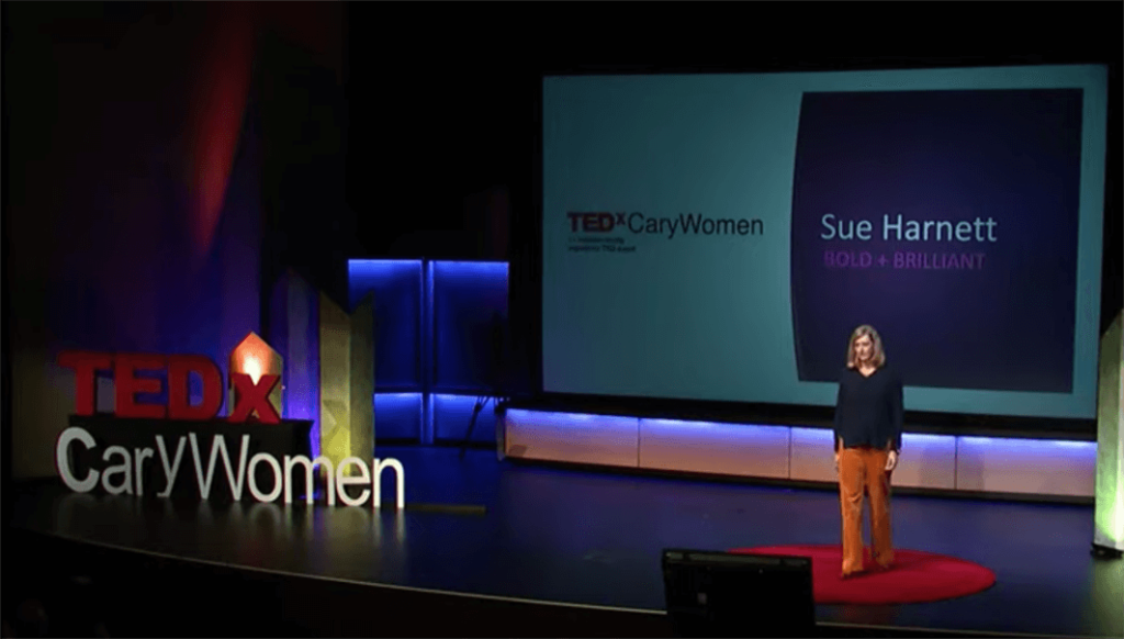 Sue Harnett TEDx Talk Cary