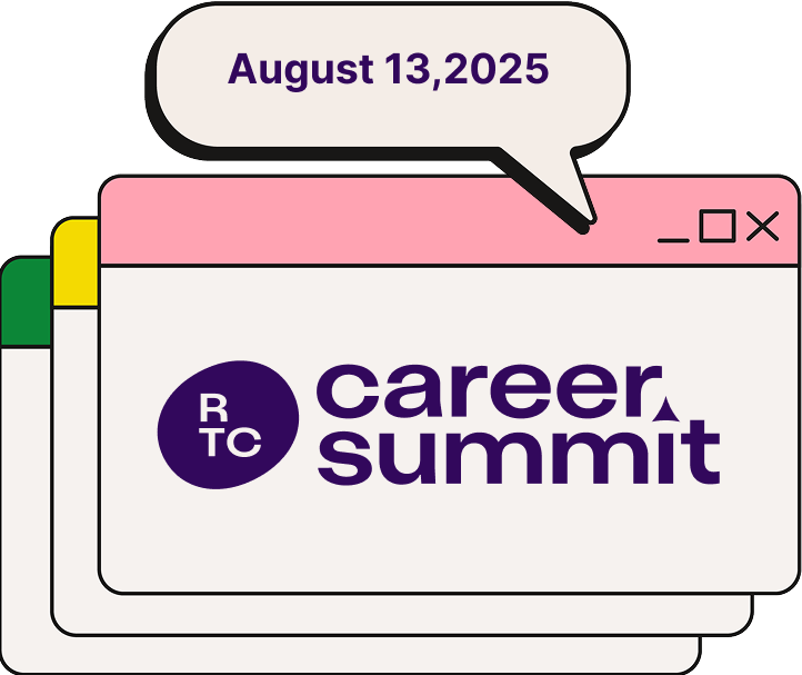 Virtual Career Summit Logo with Date