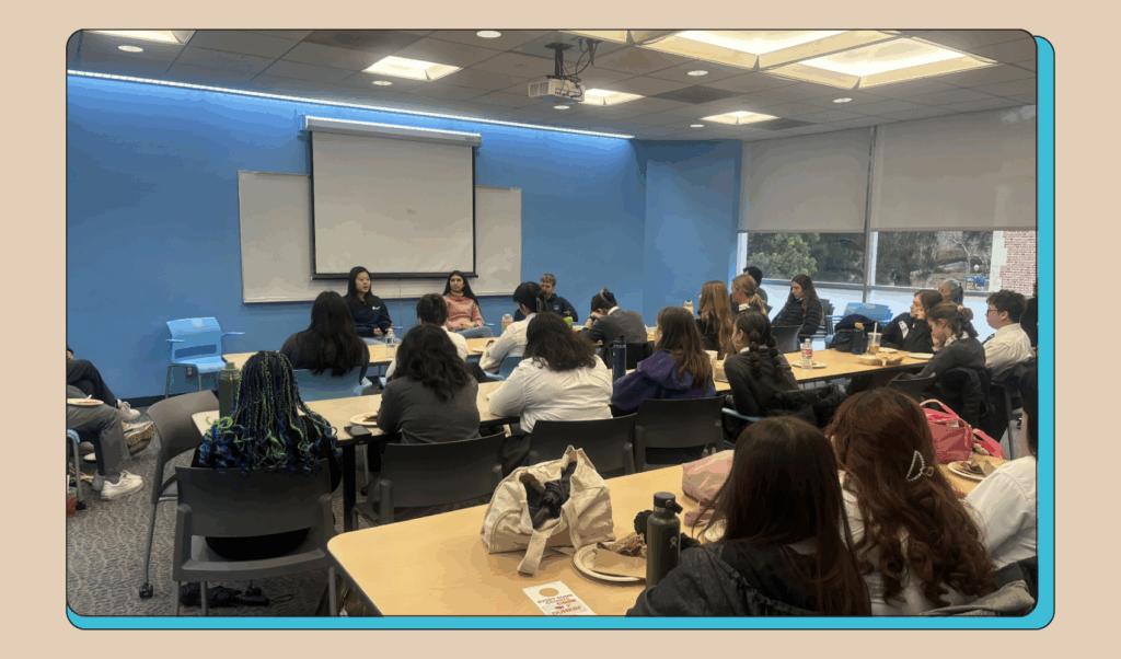 Panel for GALA Students on their field trip to UCLA, learning about Undergraduate Engineering majors