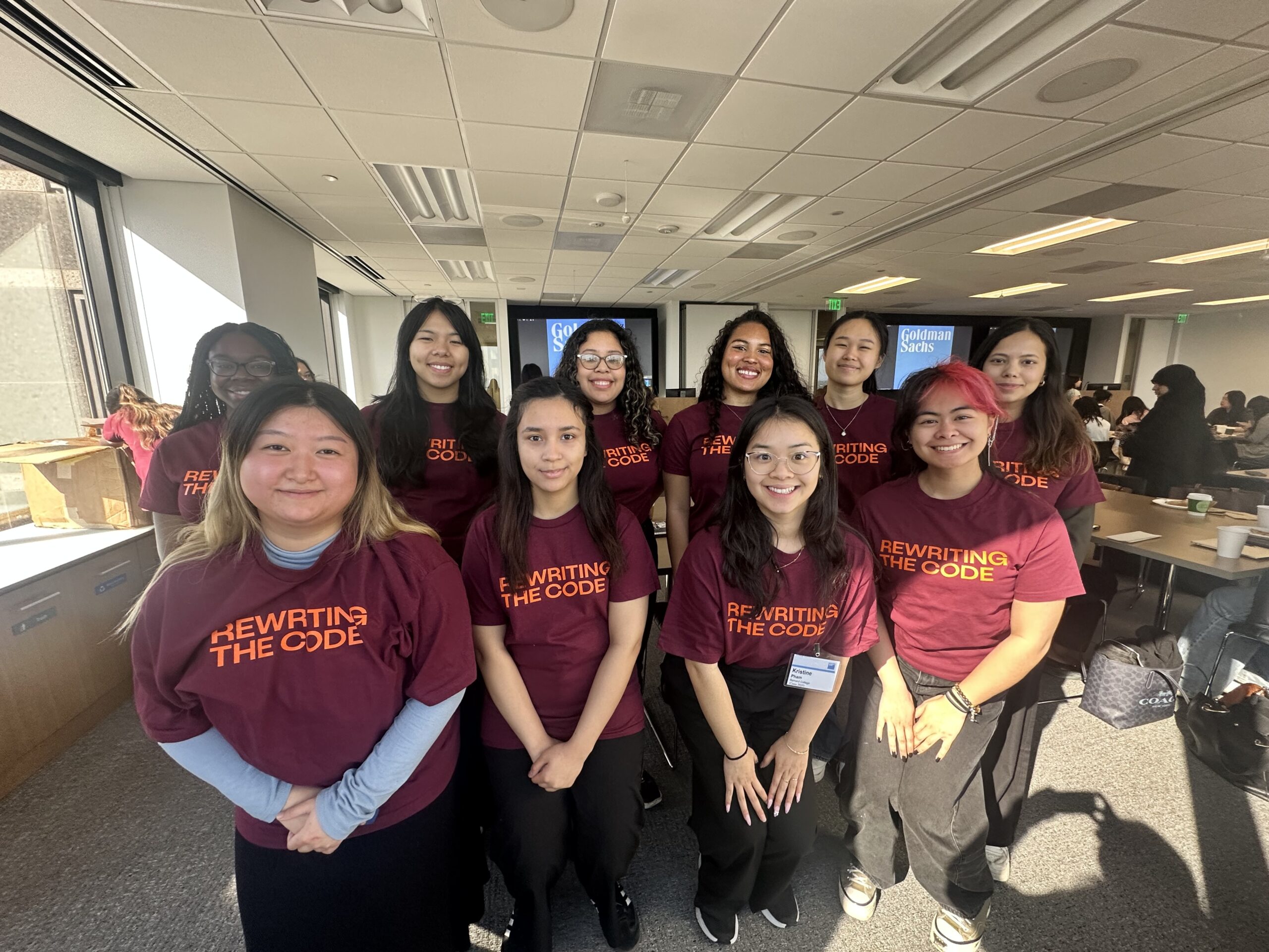 Group of women wearing RTC tshirts